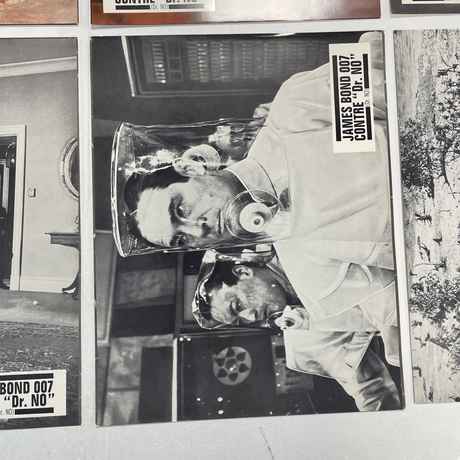 Original French lobby cards for  James Bond 007 Dr. NO. x65