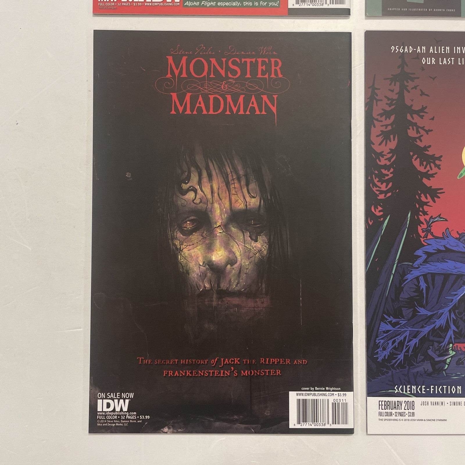 Frankenstein Alive, Alive! #1-4 (of 6) 2012 NM9