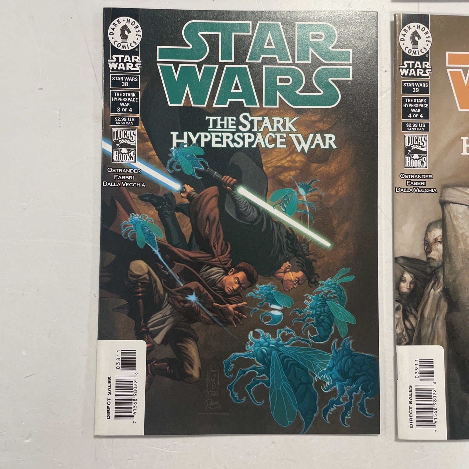 Star Wars #36-39 The Stark Hyperspace War #1-4 2001 VF/NM Set Dark Horse3