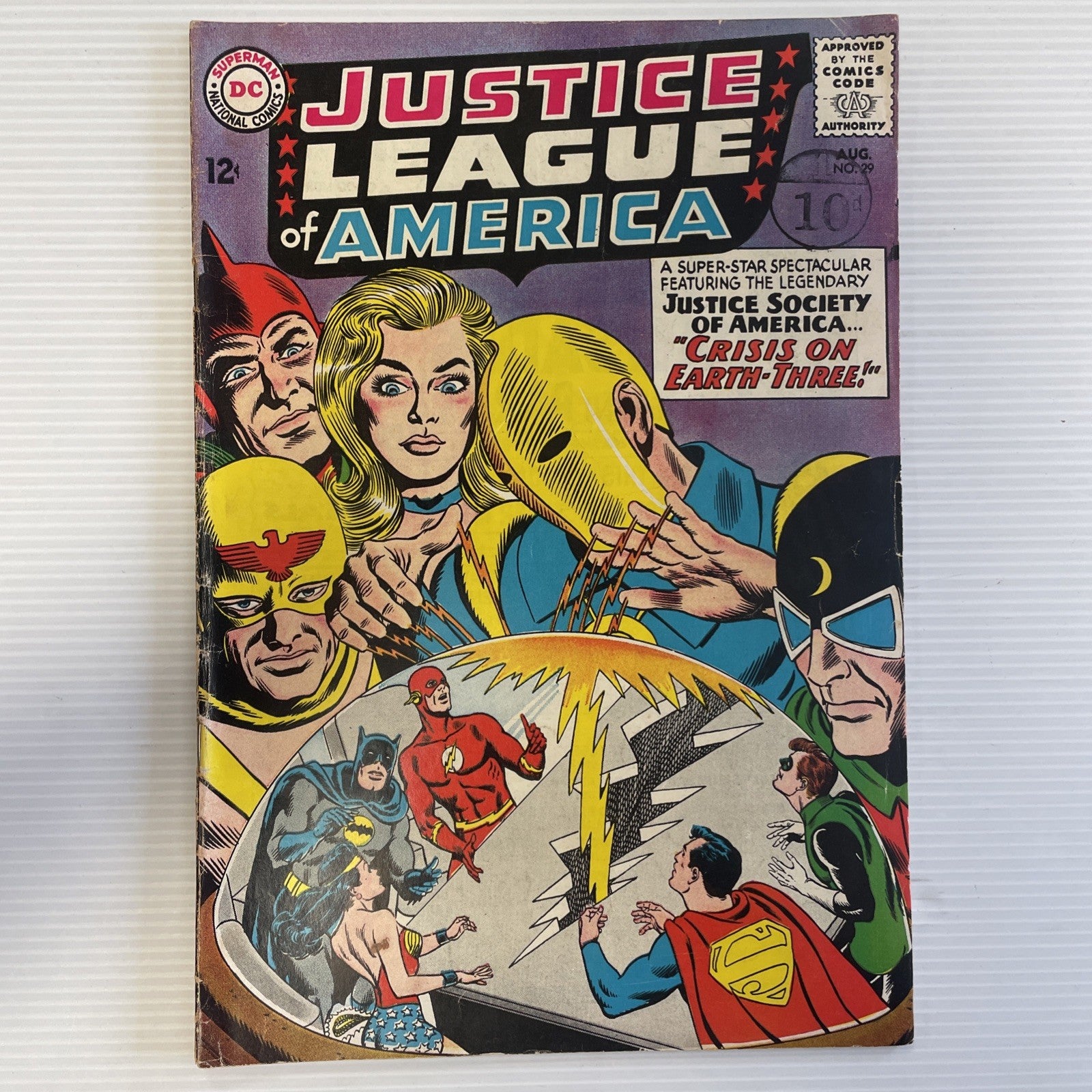 Justice League Of America #29 1964 VG Pence Stamp 1st Silver Age Star Man0