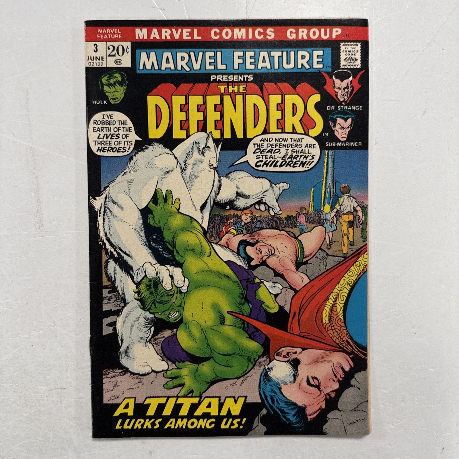 Marvel Feature #3 1972 FN-0