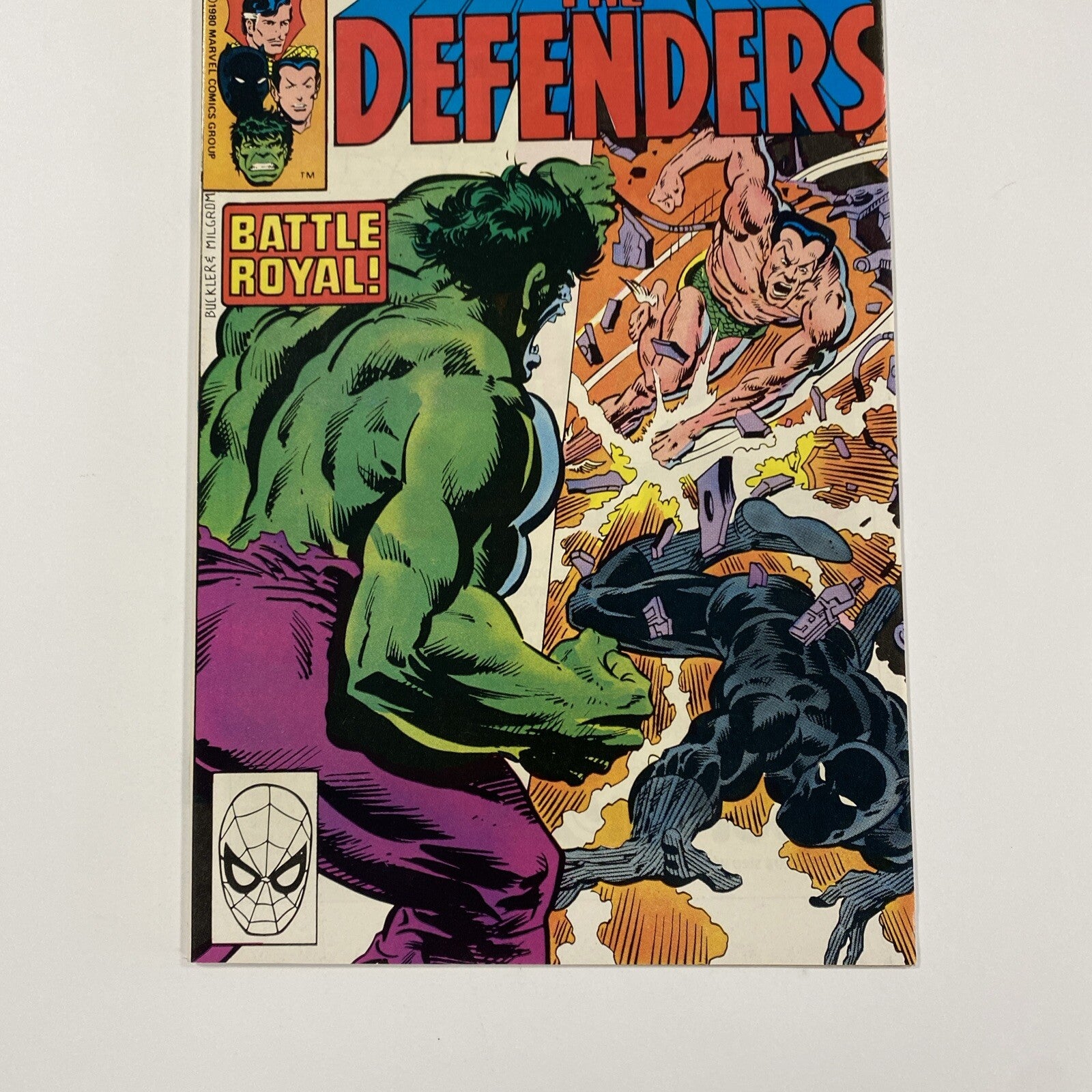 Defenders #84 1980 VF/NM 1st Namor vs Black Panther Battle Pence Copy2