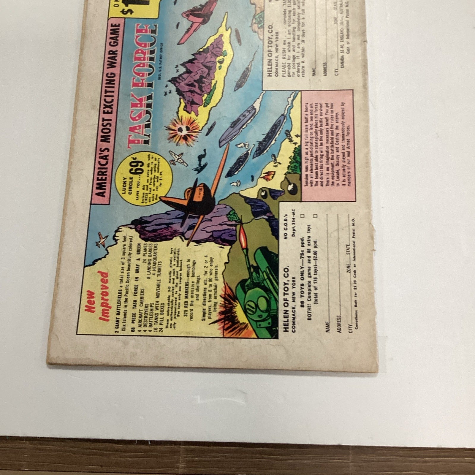 Metamorpho The Element Man #1 1965 GD Pence Stamp **Cover and 1st page detached6