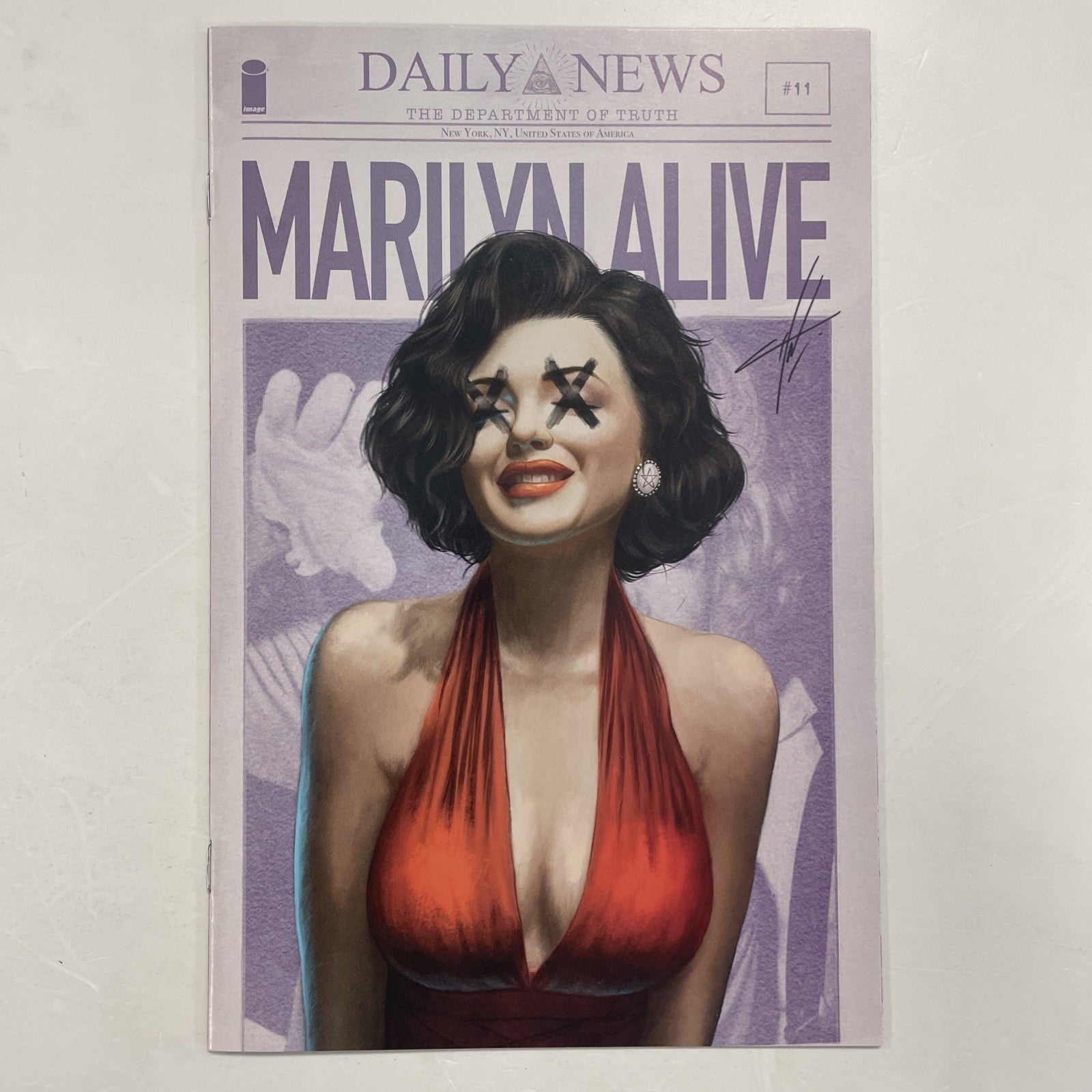Department Of Truth #11 2021 NM Carla Cohen Marilyn Monroe Variant0