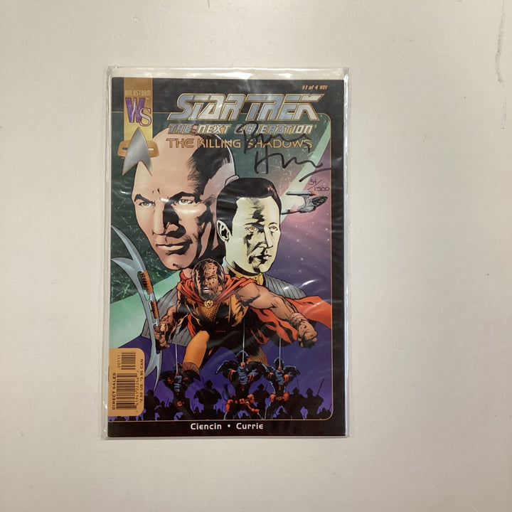 Star Trek The Next Generation The Killing Shadows #1 2000 Signed Brian Hitch DF0