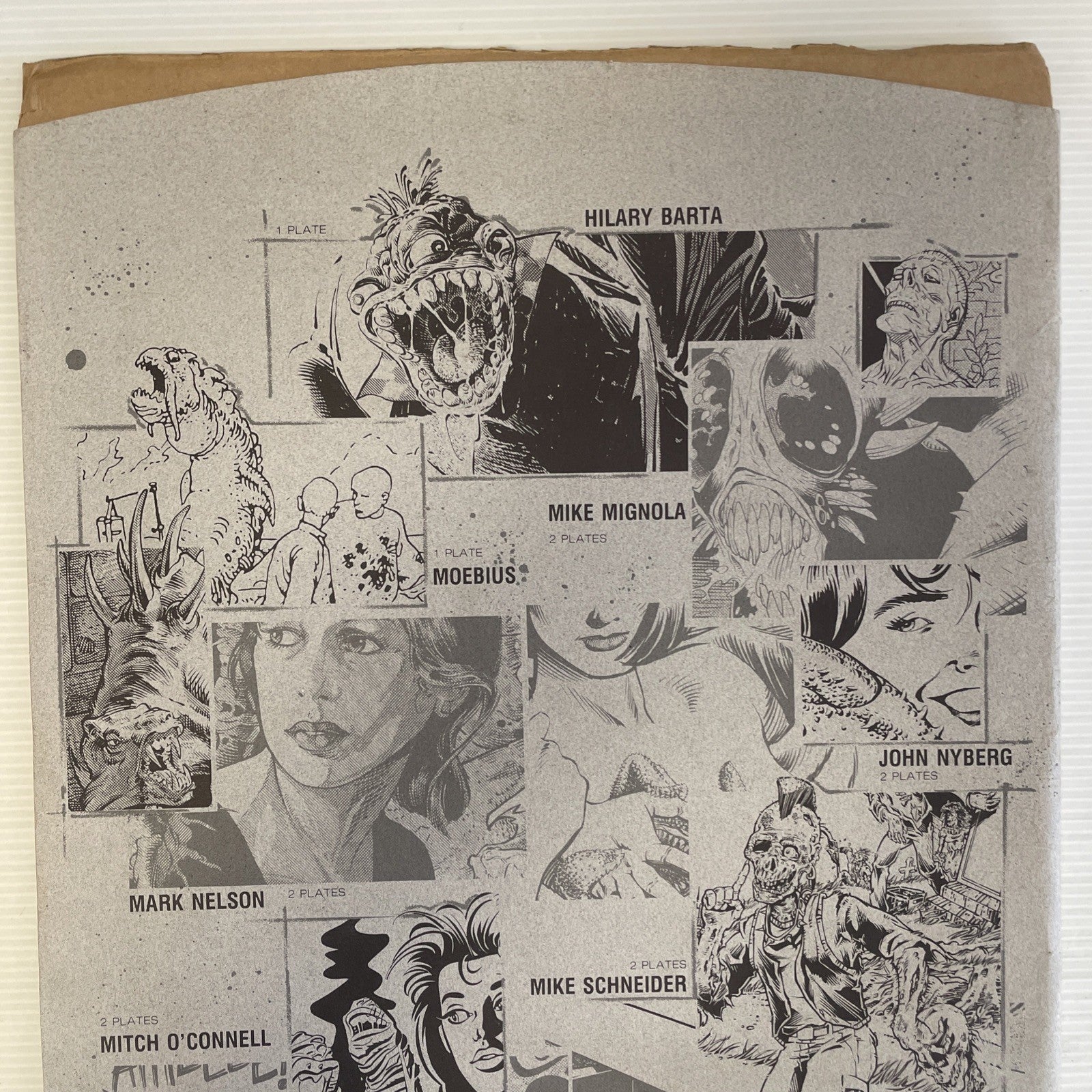 Monsters The Portfolio Mignola Moebius Nelson Vess Barta 1988 (Unsigned Edition)6
