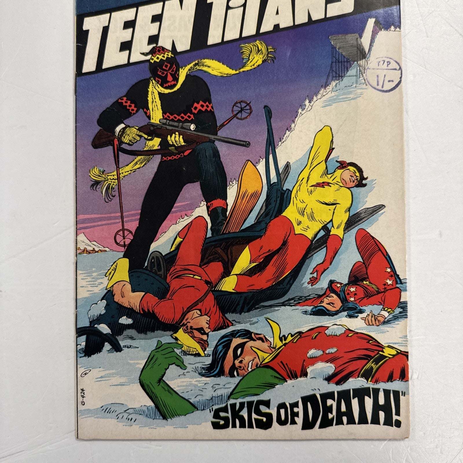 Teen Titans #24 1969 FN Pence Stamp2