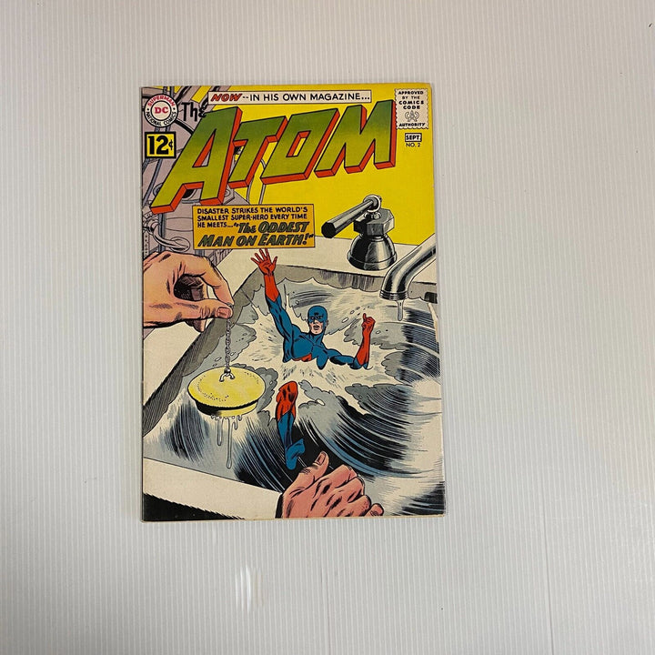 DC Comics The Atom #2 1962 VF- Cent Copy