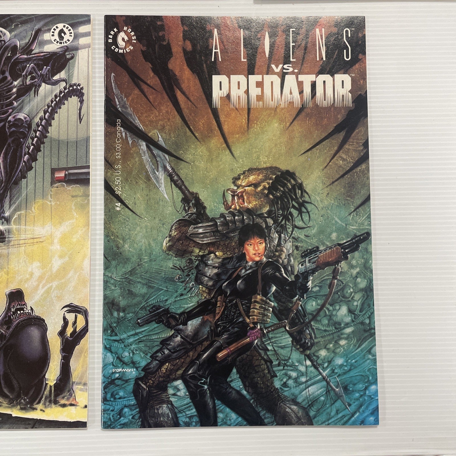 Aliens vs Predator #0 #1-4 1990 Avg. FN/VF Complete Set Dark Horse Comics5