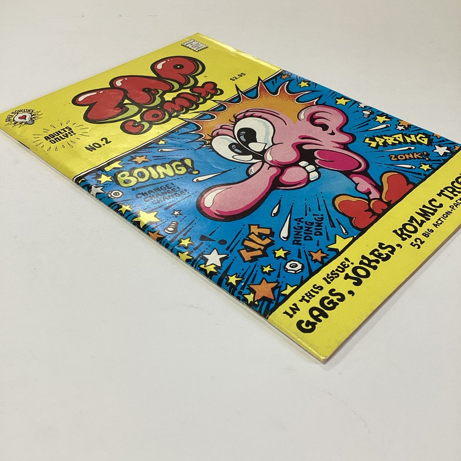Zap Comix #2 1968 6/7th Print **appears o be 6th or 7th print based on the price3