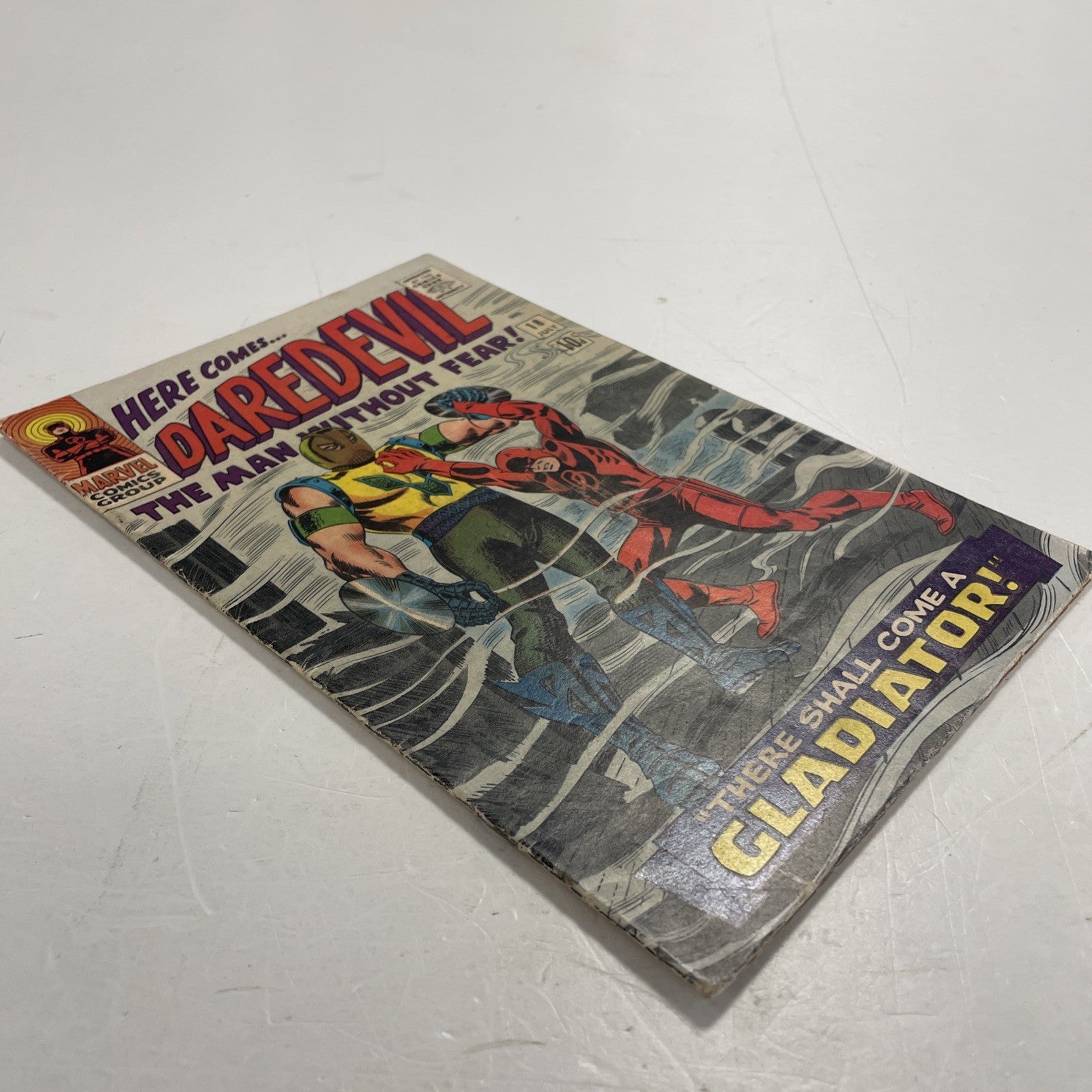 Daredevil #18 1966 VG First Appearance Of The Gladiator Pence Stamp3