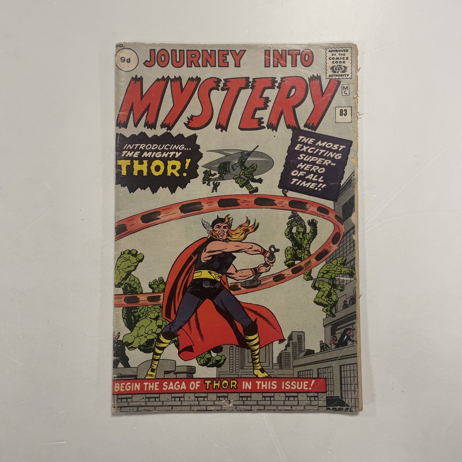Journey Into Mystery #83 1963 GD/VG 1st App of Thor Pence *See Description0