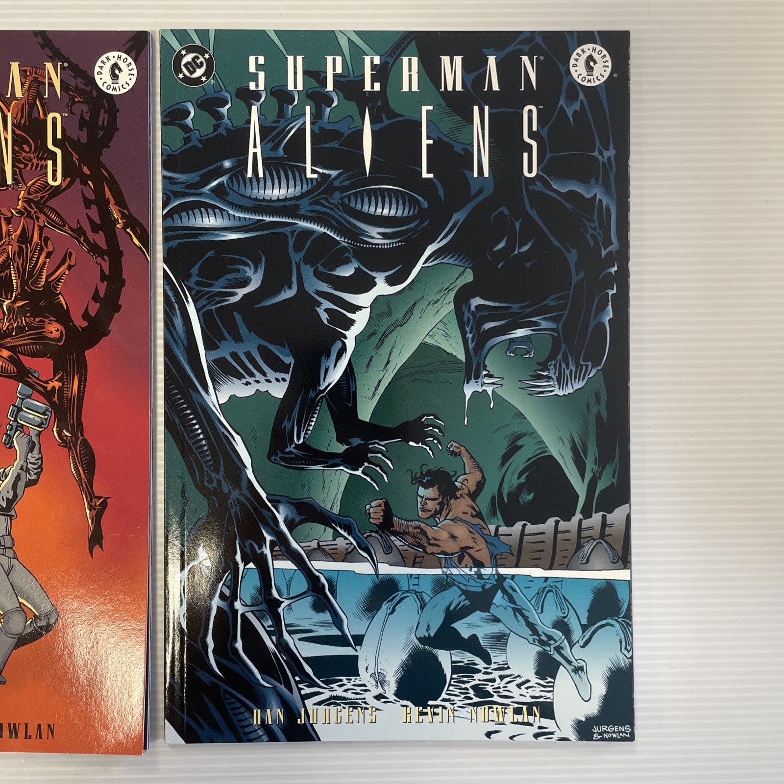 Superman vs Aliens Comic Books 1-3 1995 VF/NM Complete Set DC Dark Horse3