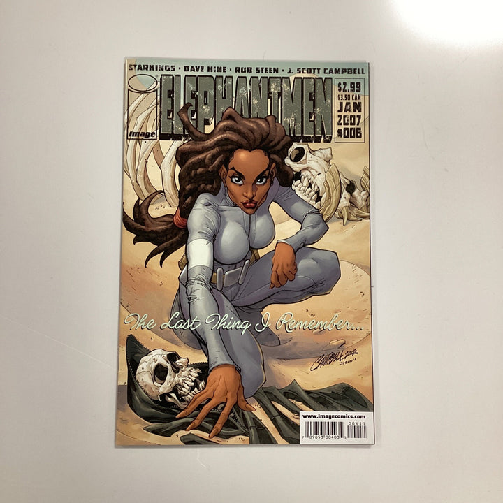 Elephantmen #6 2007 VF/NM J. Scott Campbell Cover0