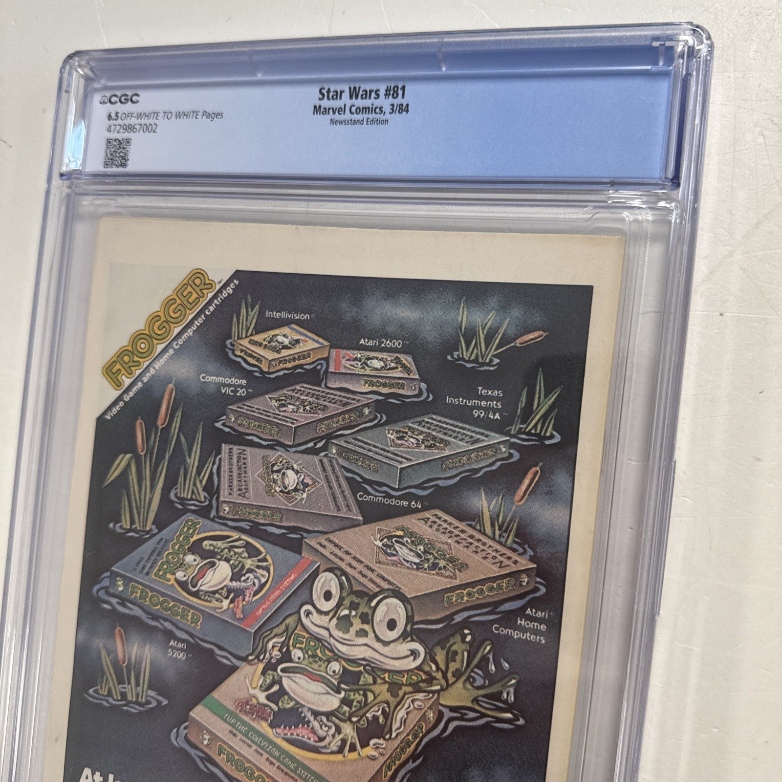 Star Wars #81 1984 CGC 6.5 Off-White to White Newsstand Boba Fett Returns4