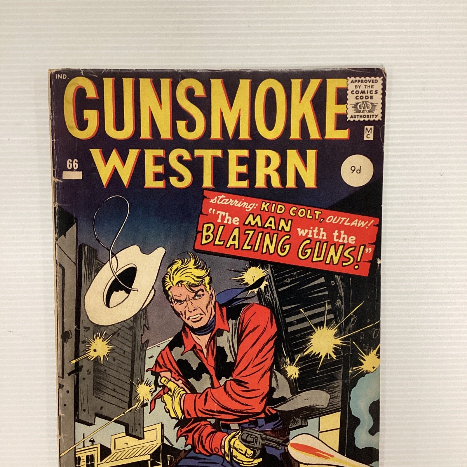 Gunsmoke Western #66 1961 VG Pence Copy *SEE DESCRIPTION2