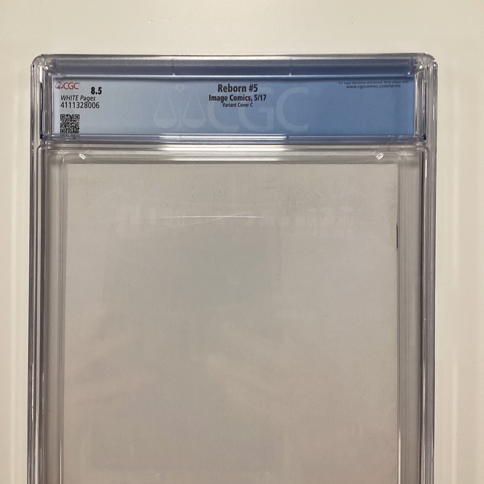 Reborn #5 2017 CGC 8.5 Greg Capullo 1:100 Variant4