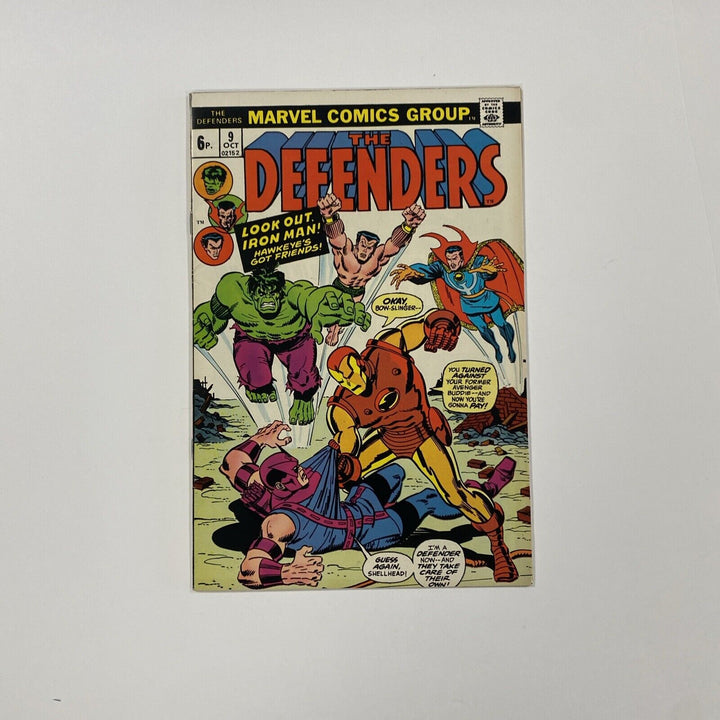 Defenders #9 1973 VF Pence Copy