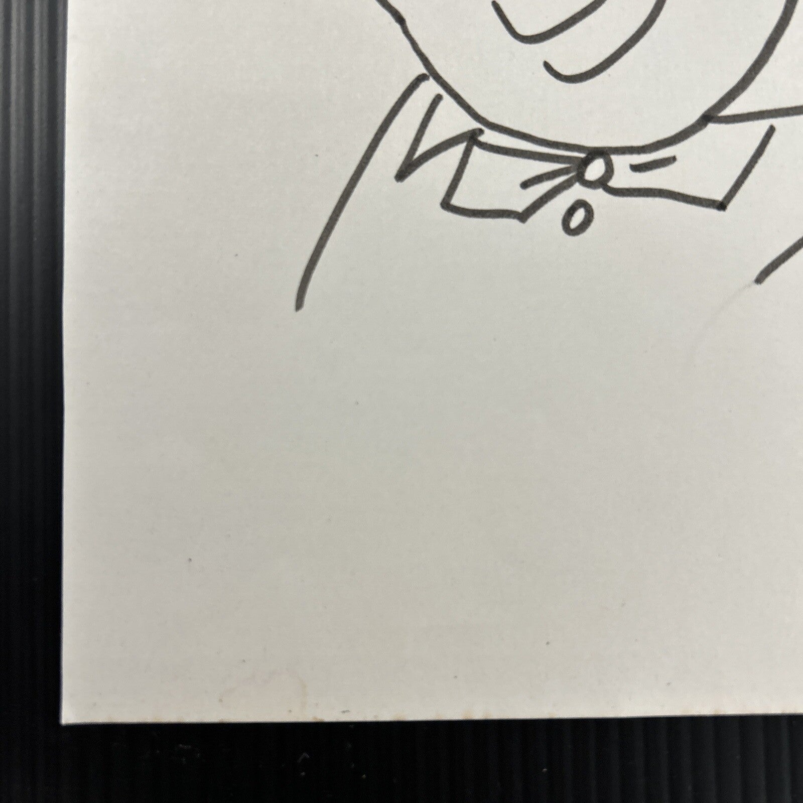 Bob Kane Hand Drawn Original Penguin Art Sketch Signed with COA 14x23cm9