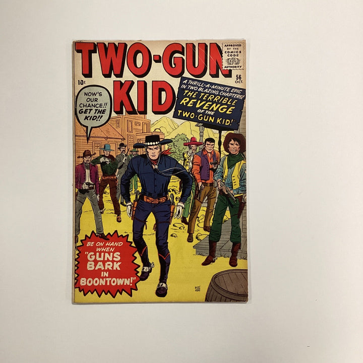 Two Gun Kid #56 1960 VG+ Kirby Art0