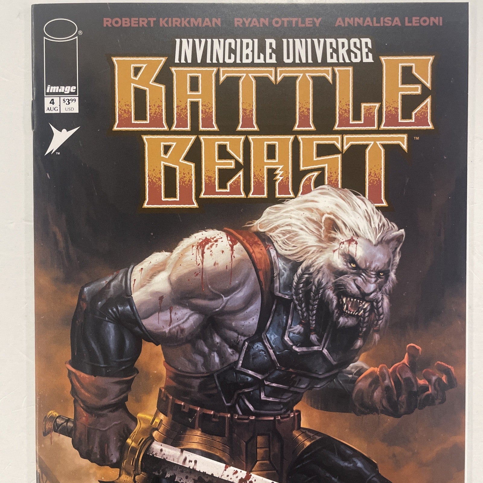Invincible Universe Battle Beast #4 2025 NM Kevin Tolibao Whatnot Exclusive1