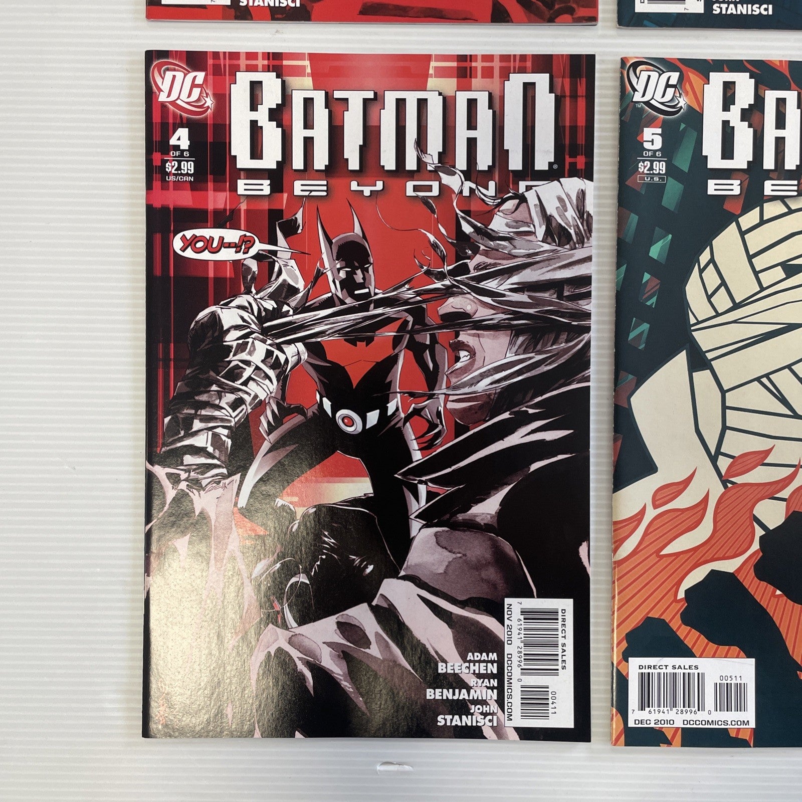 Batman Beyond #1-6 2010 NM Complete Set4