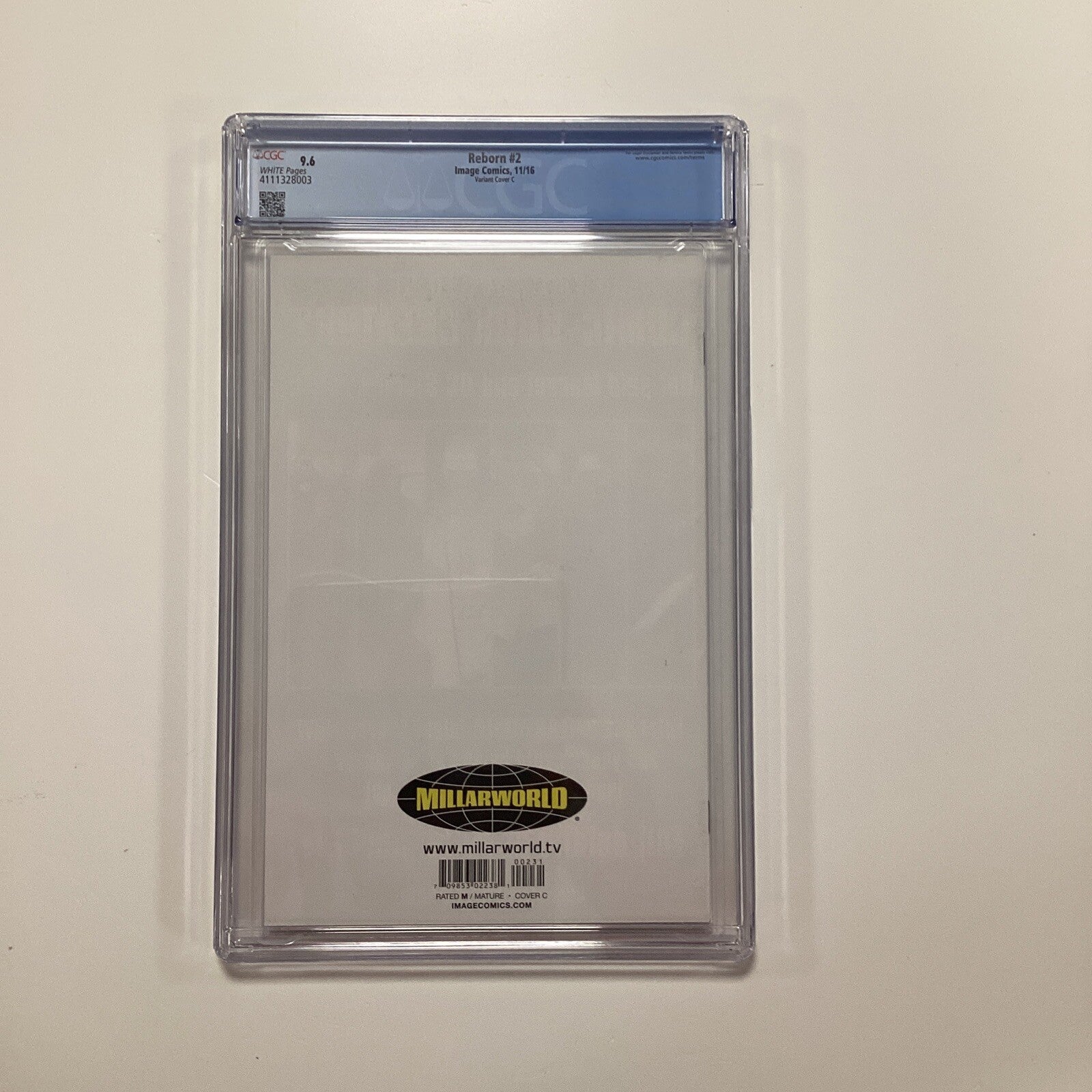 Reborn #2 2016 CGC 9.6 Greg Capullo 1:100 Variant3