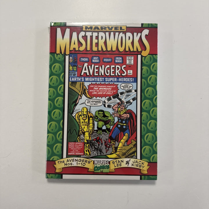 Marvel Masterworks The Avengers #1-10 1997 Hardcover NEW & SEALED0