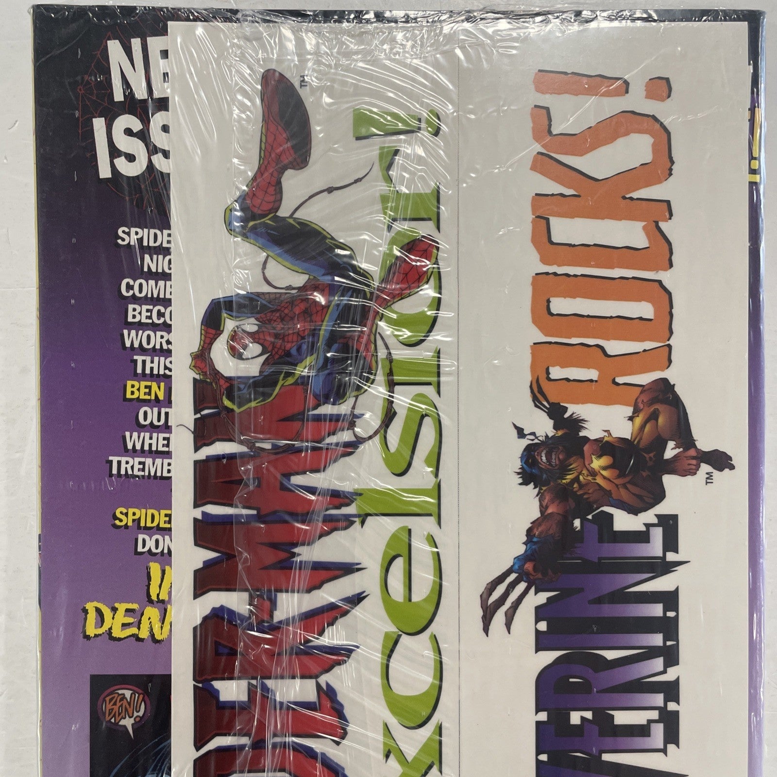 Astonishing Spider-Man #38 1998 VF- UK Marvel Panini Inc. Free Stickers5