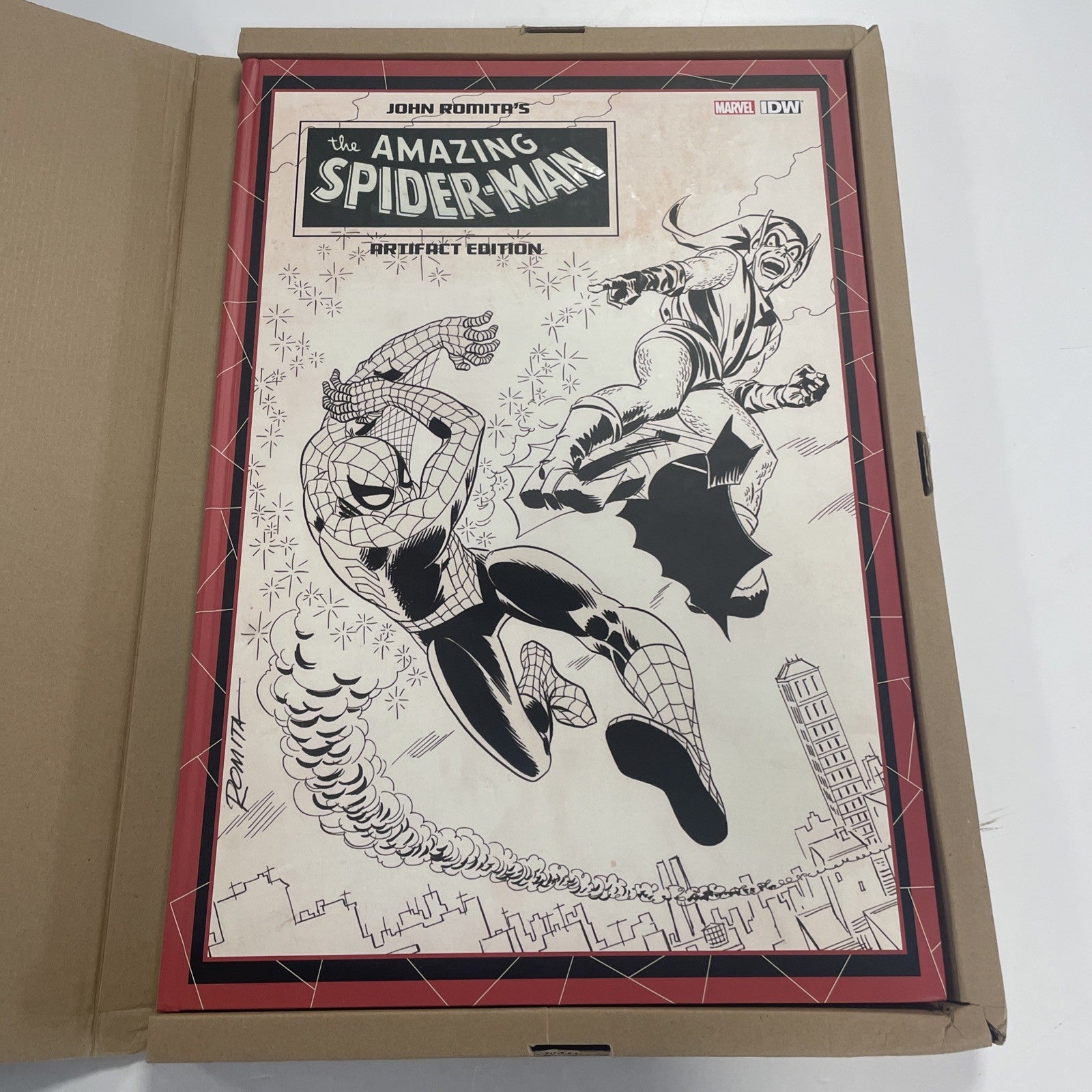 John Romita Amazing Spider-Man Artifact Edition IDW 2015 Oversized HC 1st Print0