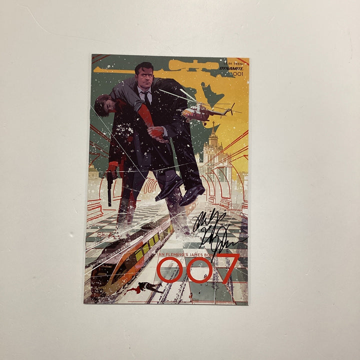 007 #1 2022 NM Edwards Variant Signed By Phillip Kennedy Johnson0