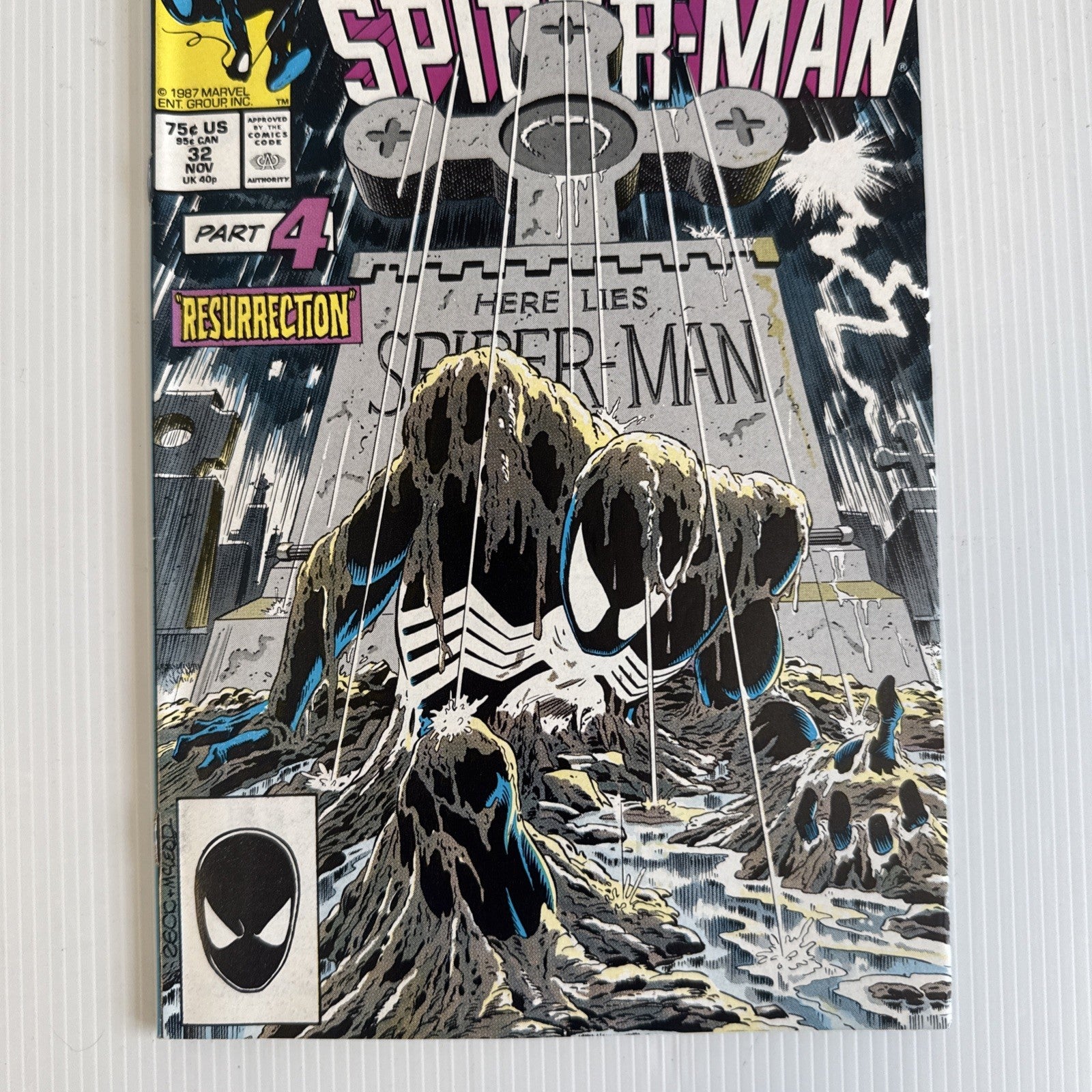 Web of Spider-Man #32 1987 FN+ Kravens Last Hunt Part 42