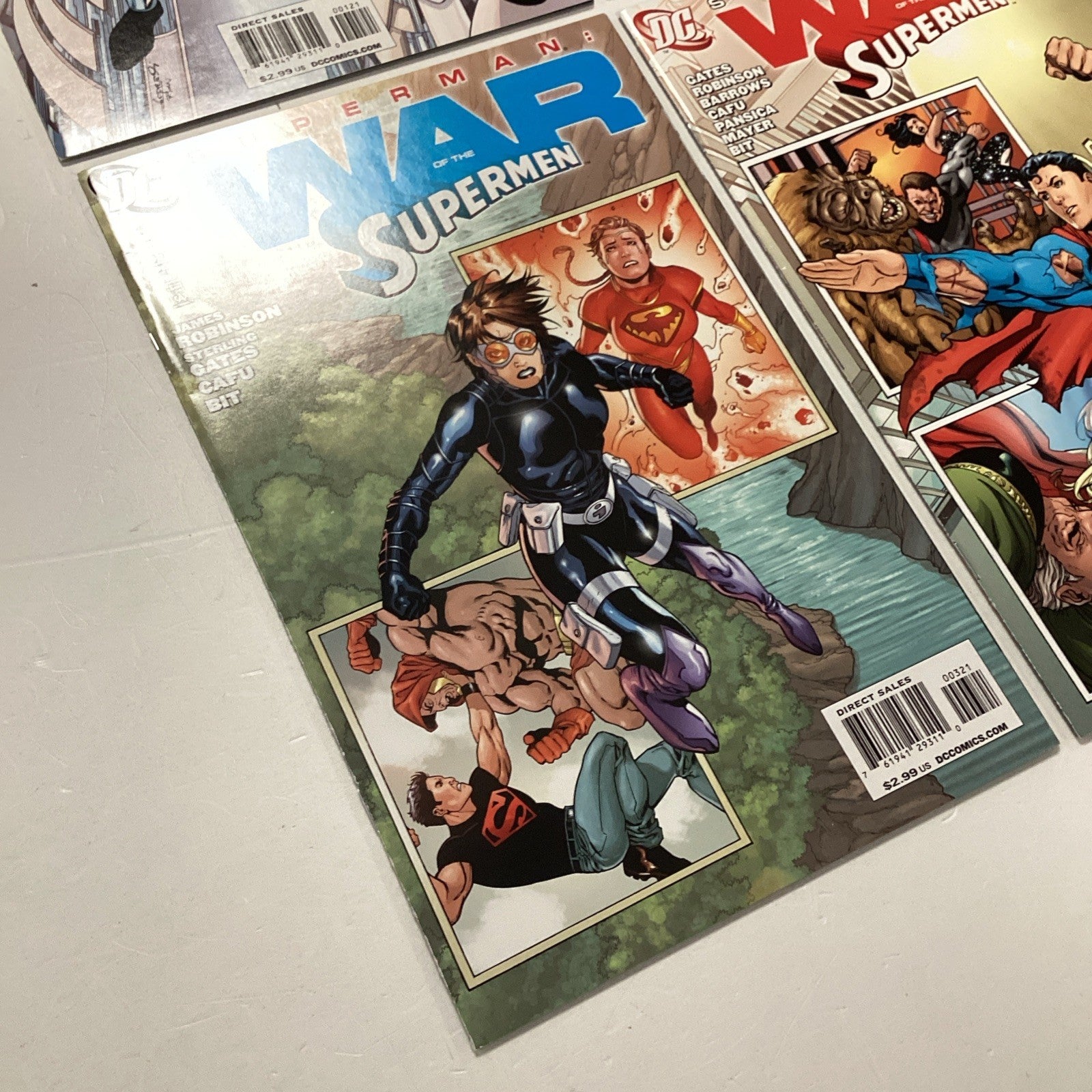 Superman: War Of The Supermen #1-4 2010 NM All Variant Covers Complete Set7