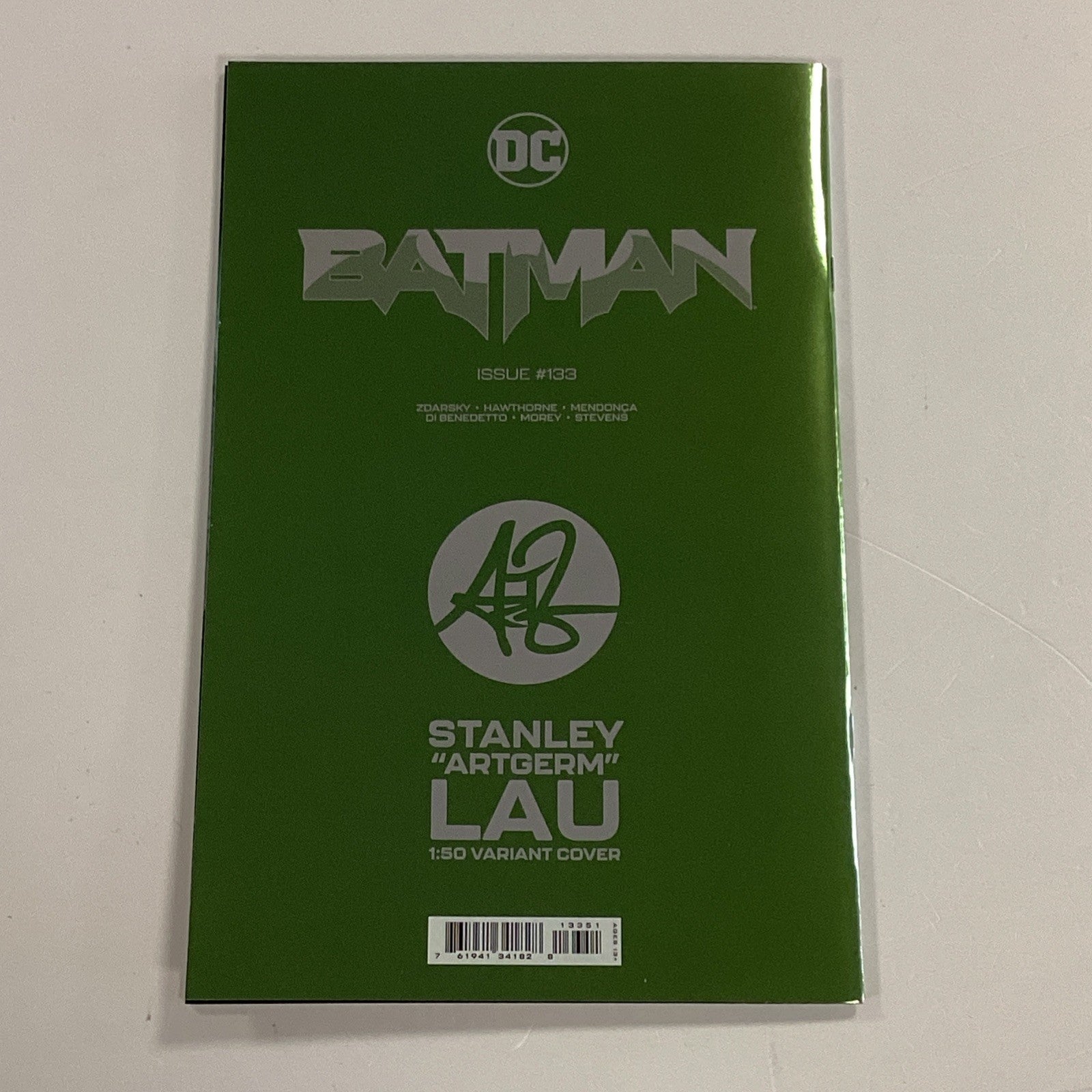 Batman #133 2023 NM 1:50 Stanley Artgerm Lau Foil Variant3