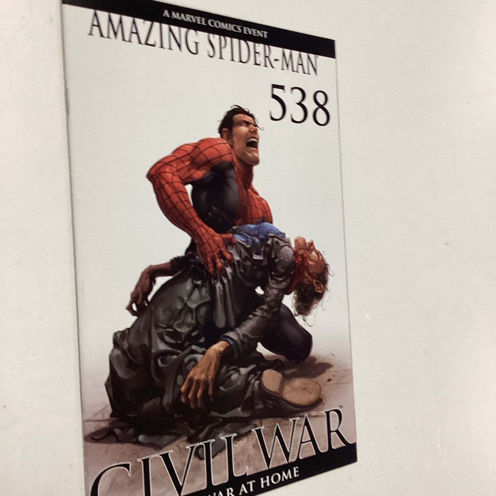Amazing Spider-man #538 2007 Clayton Clayton Crain 1:50 Retailer Variant3