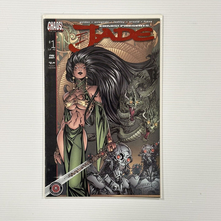 Jade #1 2001 Chaos! Comics Red Foil Dynamic Forces Variant 247/500