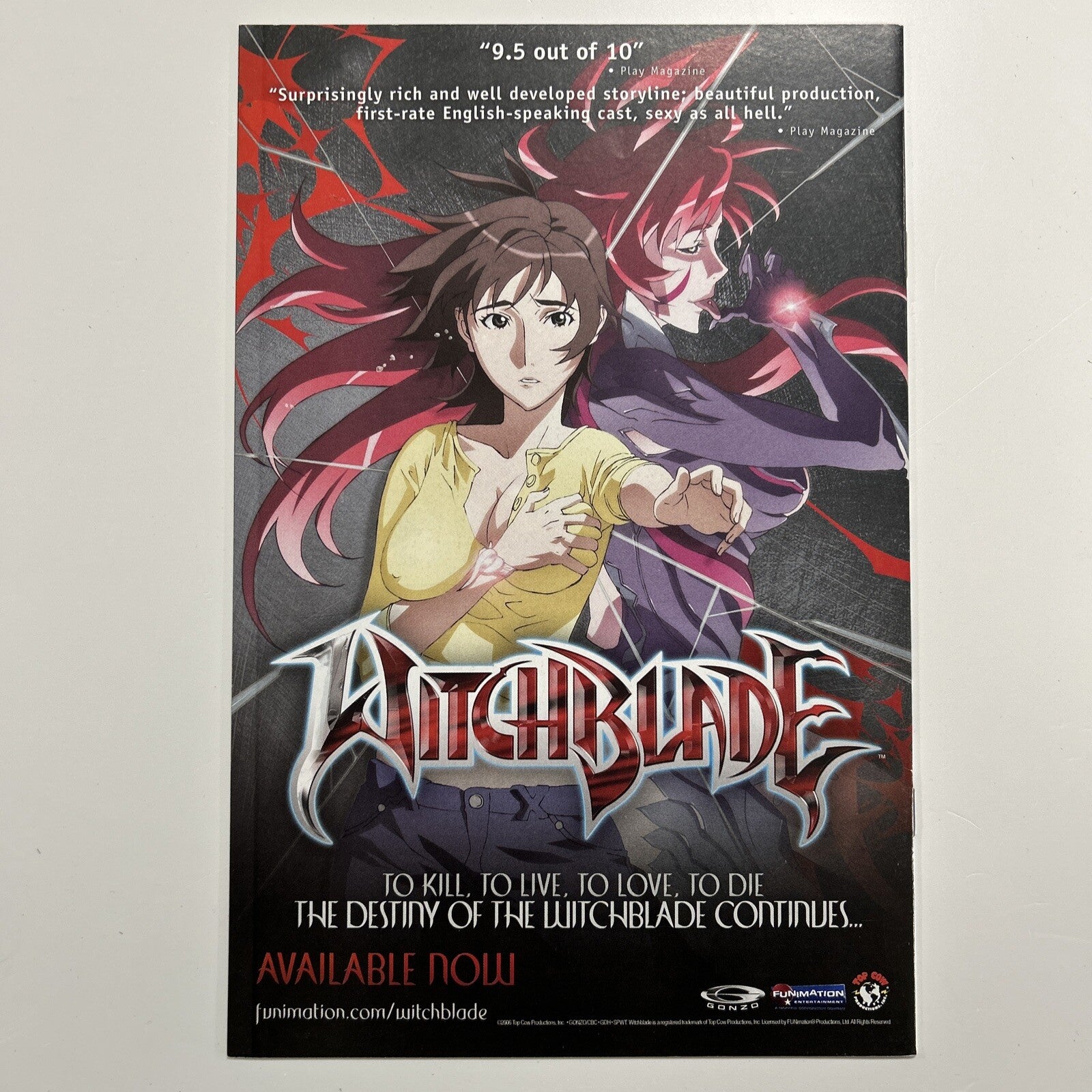 Witchblade #116 2008 VF/NM Greg Horn Variant Cover6