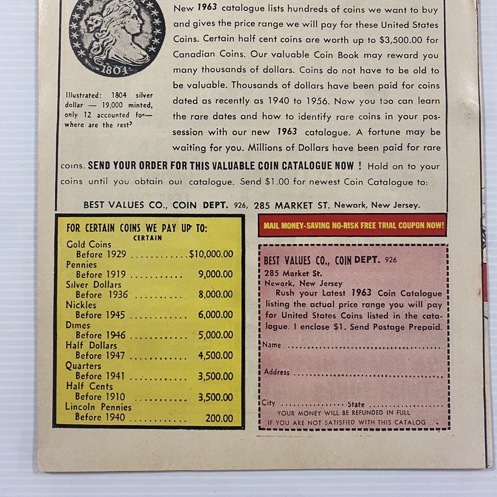 Sue and Sally Smith Flying Nurses 1962 #50 VG+ Pence copy **Rusted staples**5