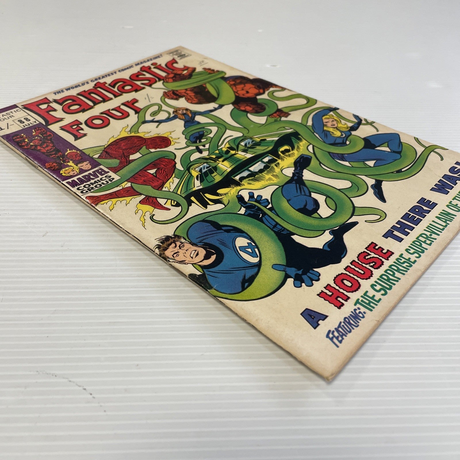 Fantastic Four #88 1969 FN- Pence Copy **2x small amount of pen on cover3