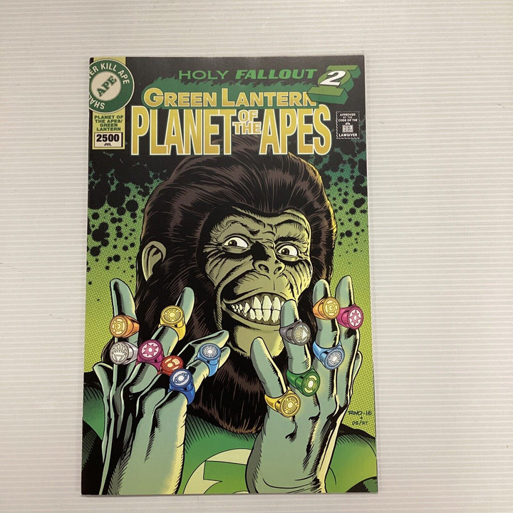 Planet Of The Apes Green Lantern #48 2017 VF/NM  Paul Rivoche Paul Rivoche