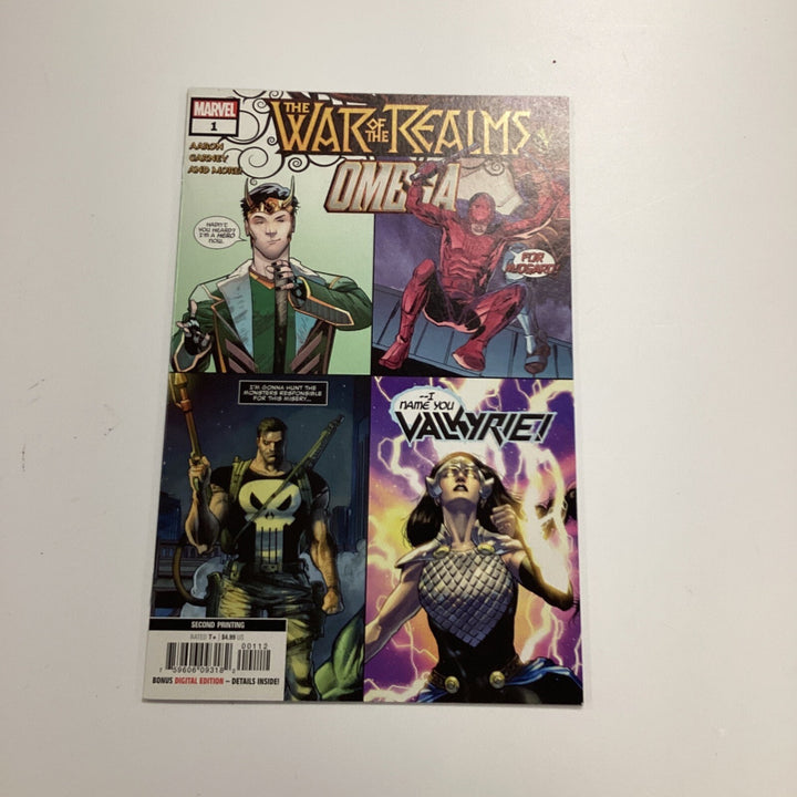 War Of The Realms Omega #1 2019 NM 1st Appearance Jane Foster Valkyrie 2nd Print0