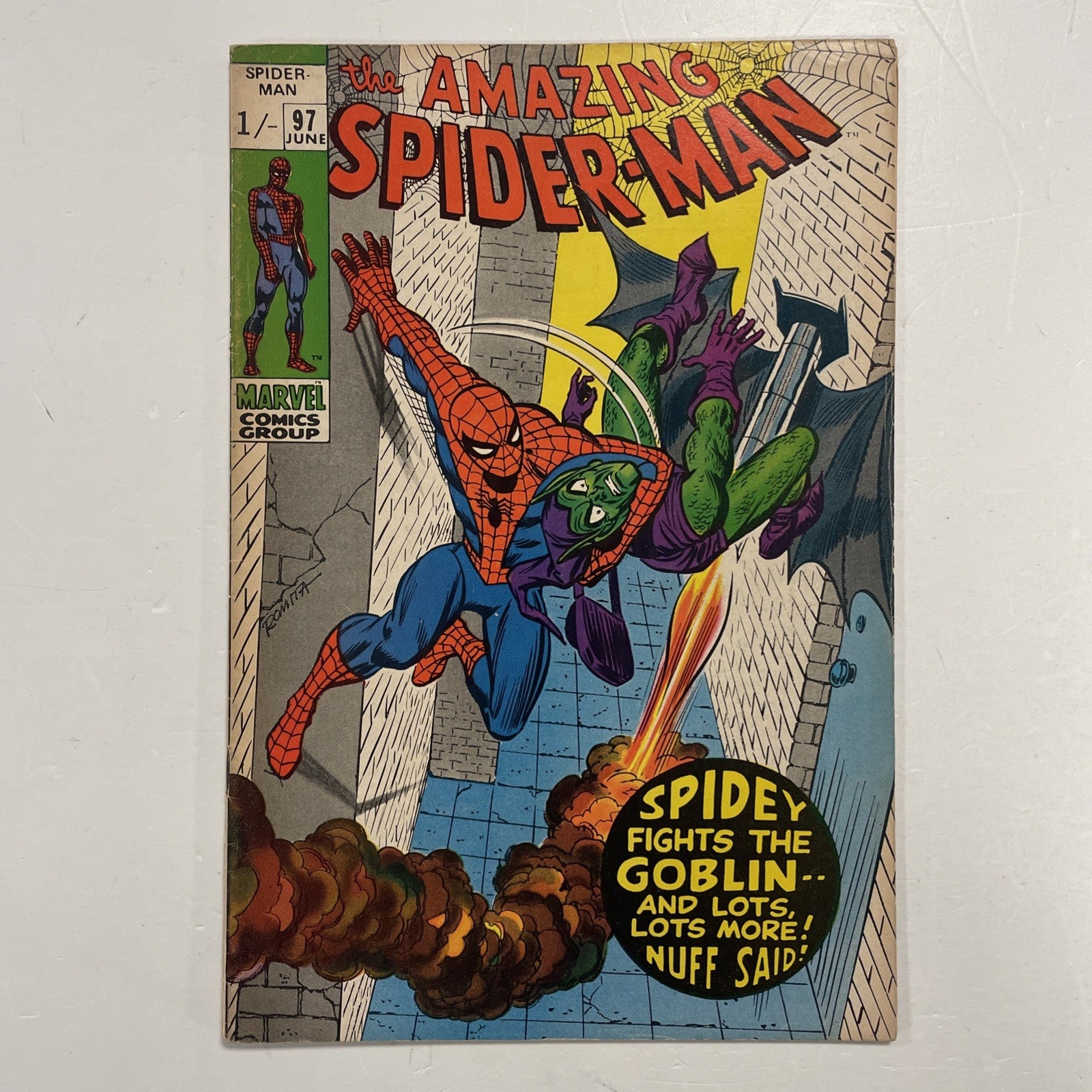 Amazing Spider-Man #97 1971 FN- No Comic Code0
