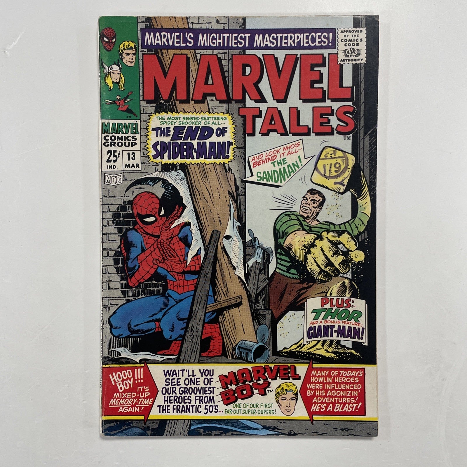 Marvel Tales #13 1968 FN/VF Pence Stamp0