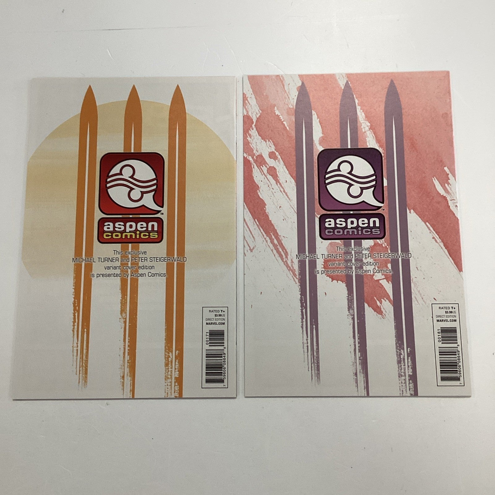 Weapon X #1 2017 NM Aspen Michael Turner Variant A & B Set9
