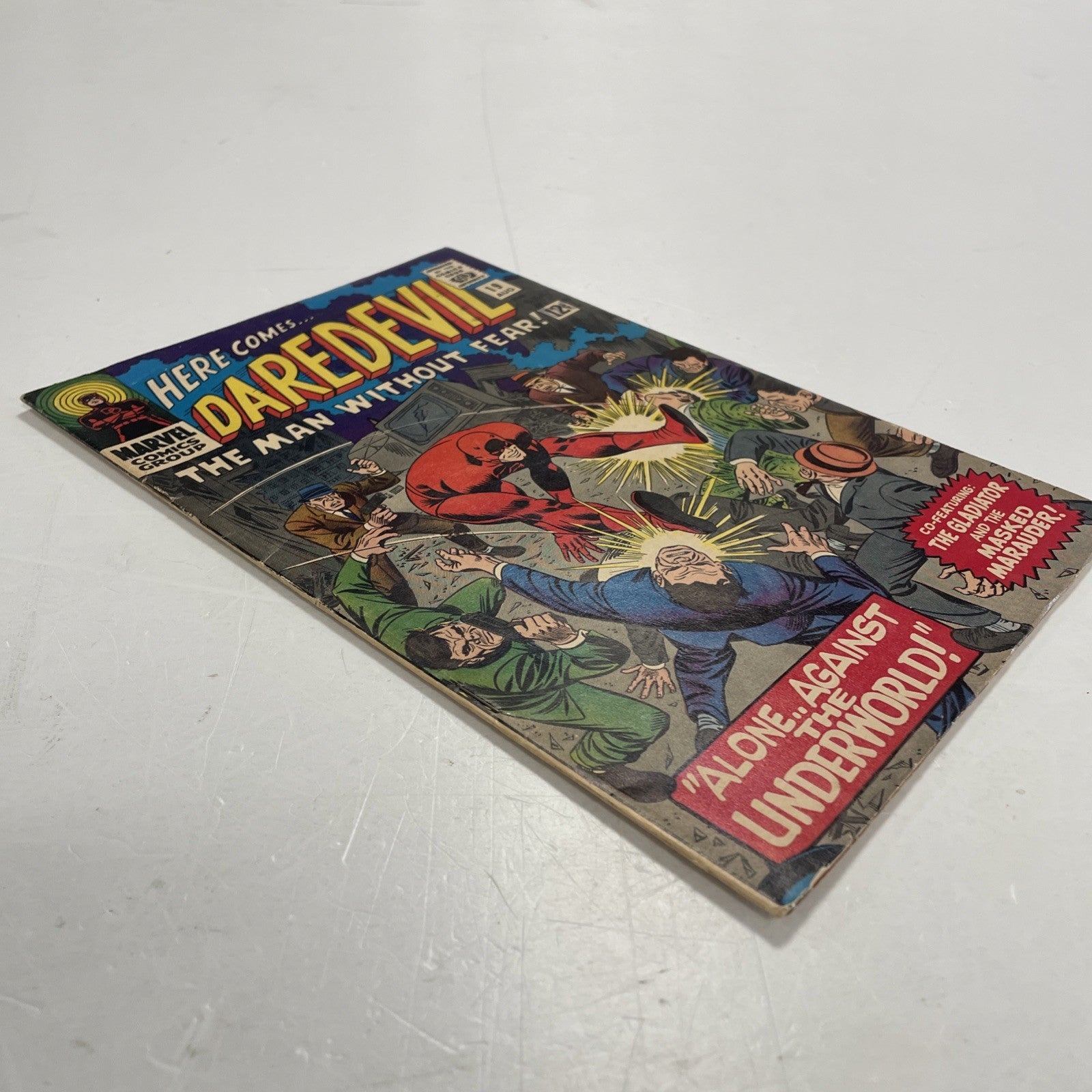 Daredevil #19 1966 VG/FN Pence Stamp3