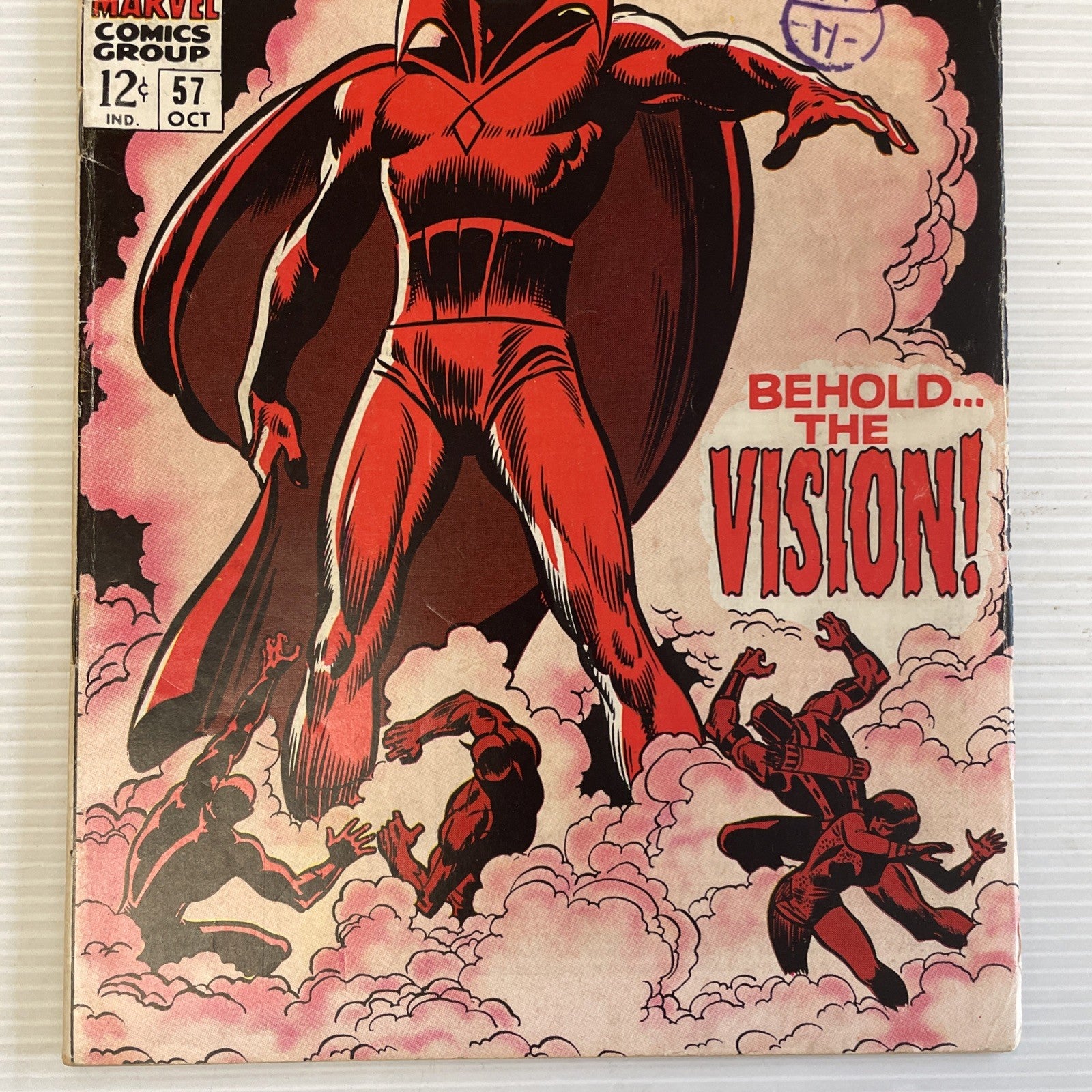 Avengers #57 1968 VG 1st Appearance of the Vision *See Description2