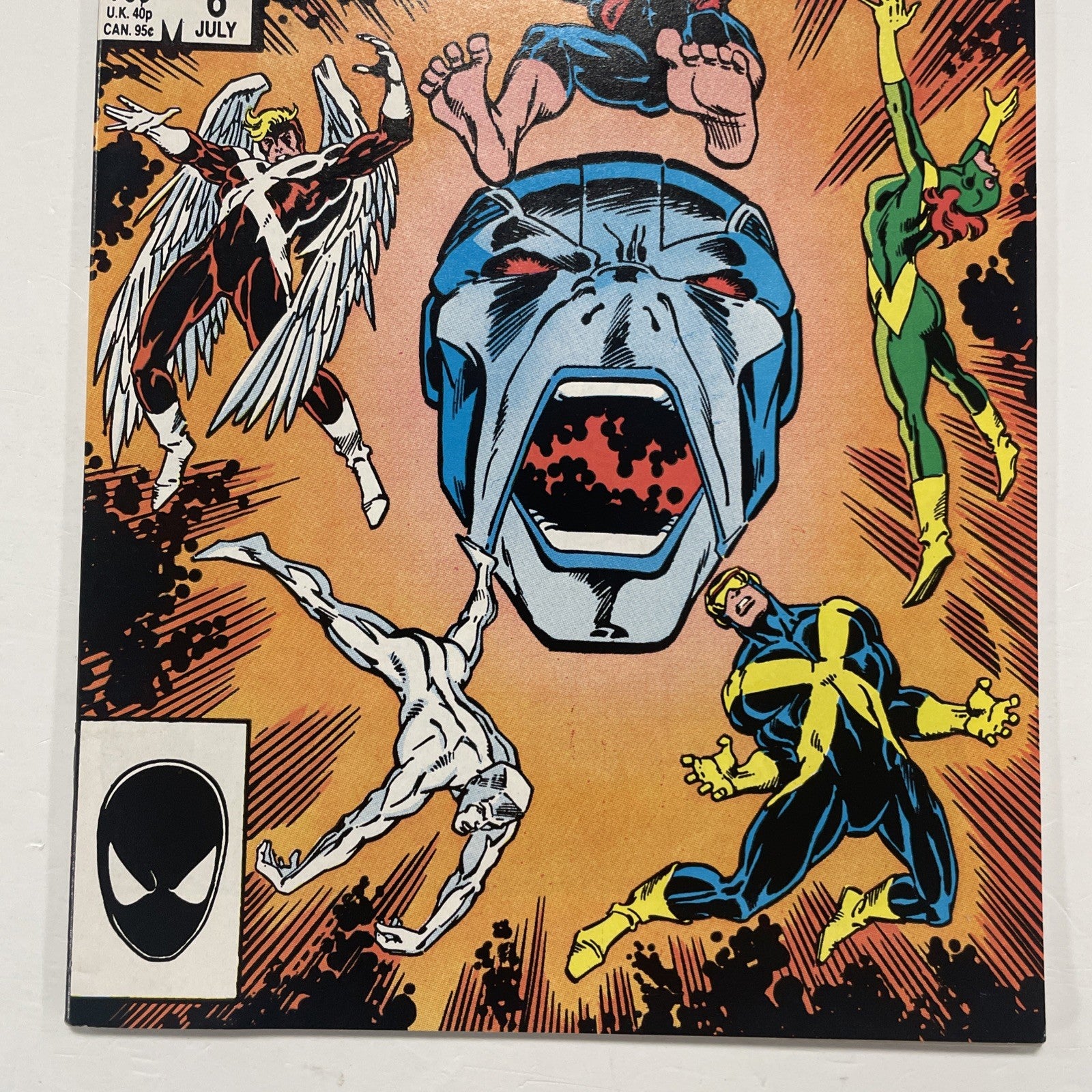 X-factor #6 1986 FN/VF 1st Full Appearance of Apocalypse (2)2