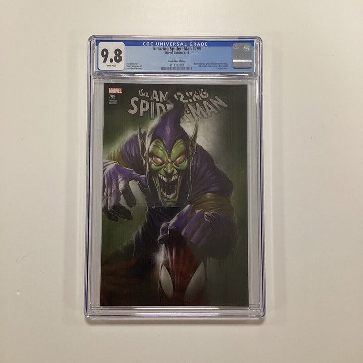 Amazing Spider-Man #799 2018 CGC 9.8 Comic Mint Parillo Trade Dress Variant