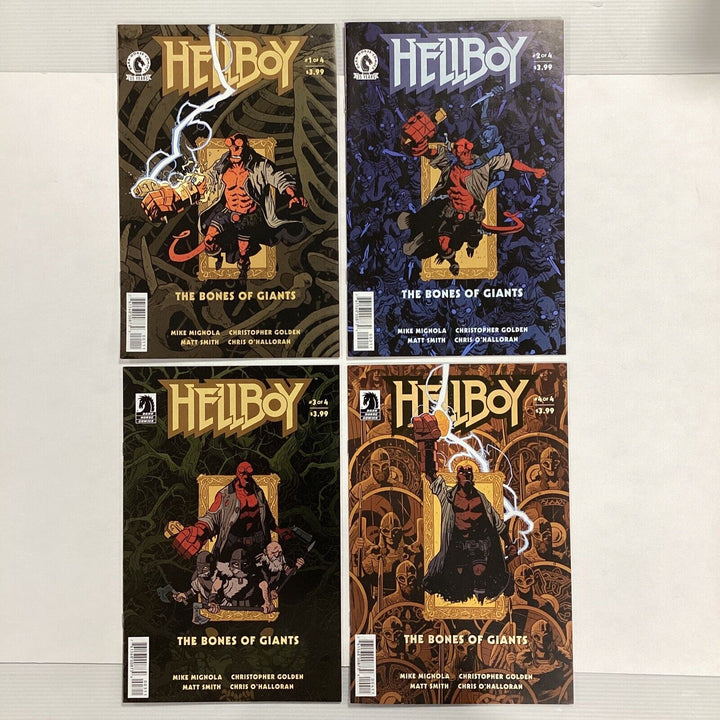 Hellboy The Bones of Giants #1-4 2021 NM Complete Set