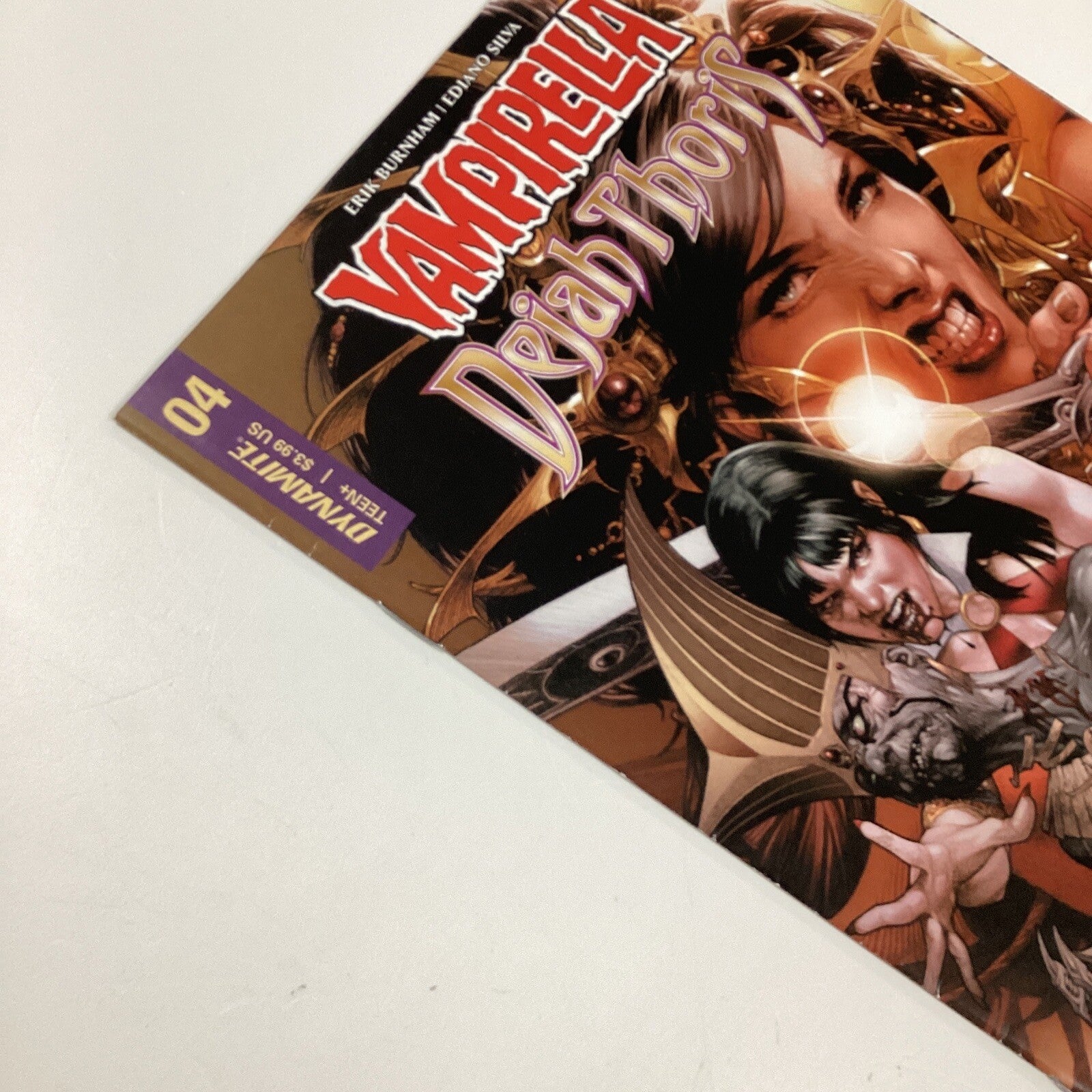 Vampirella Dejah Thoris #4 2019 NM Anacleto Varaint 'Ghost' book?5